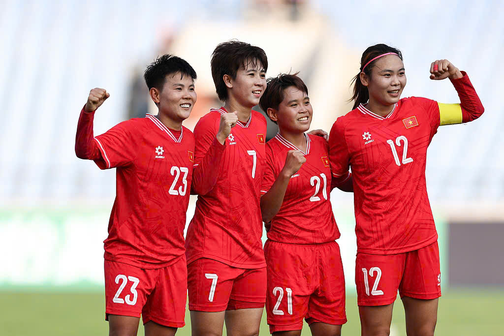 VFF FIFA announces the rankings for Q4 2024 Vietnam Women's National